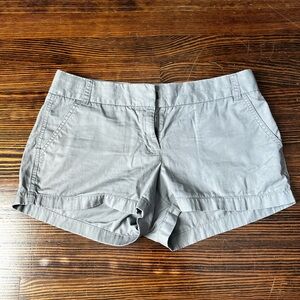 J crew factory Gray Women's chino  Shorts